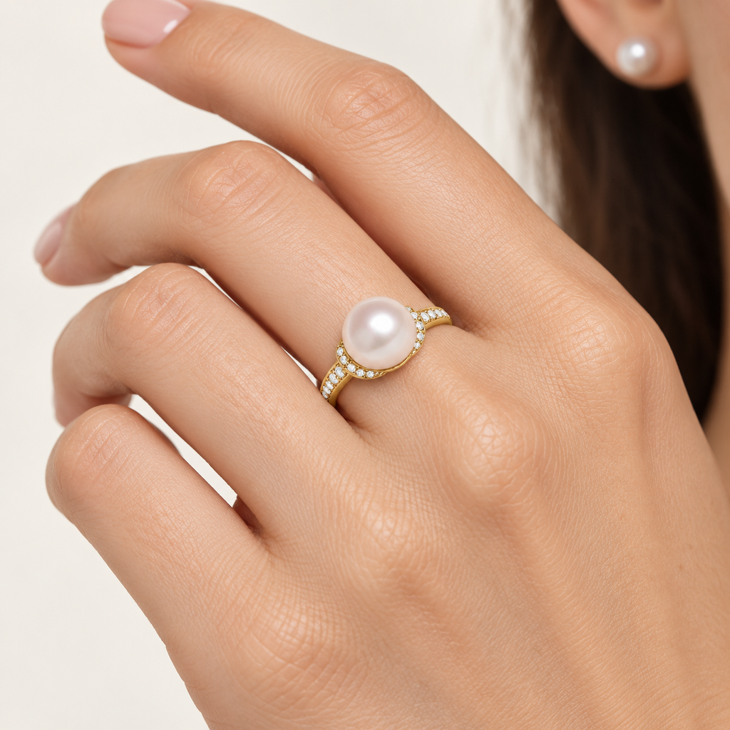 Allurez RE283 - hand close-up in professional studio