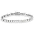Eternity Diamond Tennis Bracelet 14k White Gold (10.01ct)