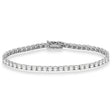 Eternity Lab Diamond Tennis Bracelet 14k White Gold (5.51ct)