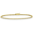 Eternity Diamond Tennis Bracelet 14k Yellow Gold (1.00ct)