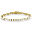 Eternity Diamond Tennis Bracelet 14k Yellow Gold (10.01ct)