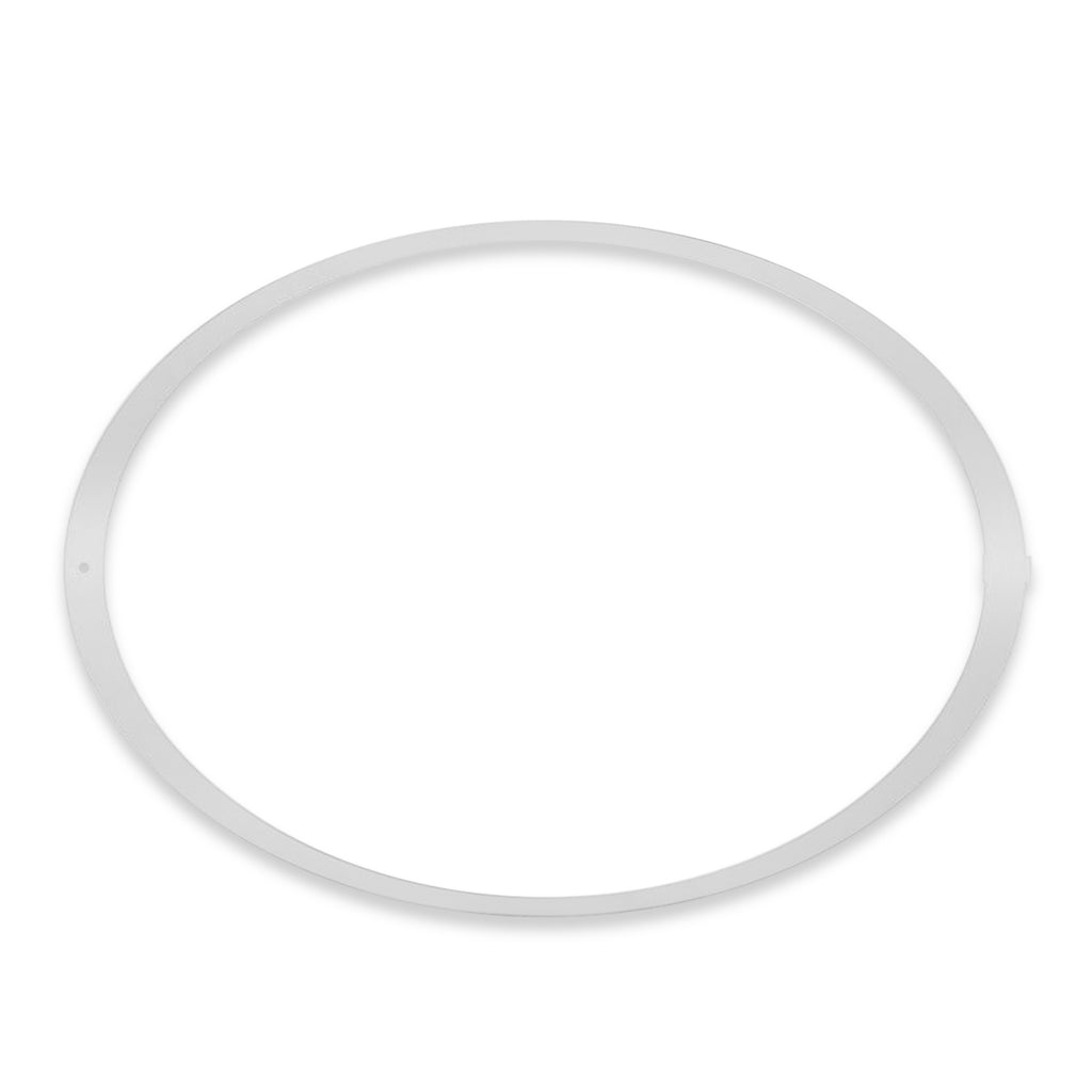 Personalized Engraved Name Bangle Bracelet 14k White Gold