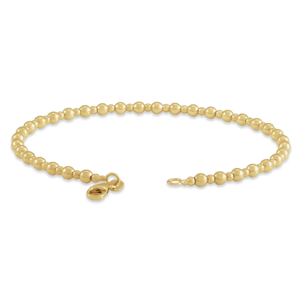 Beaded Bracelet 14K Yellow Gold