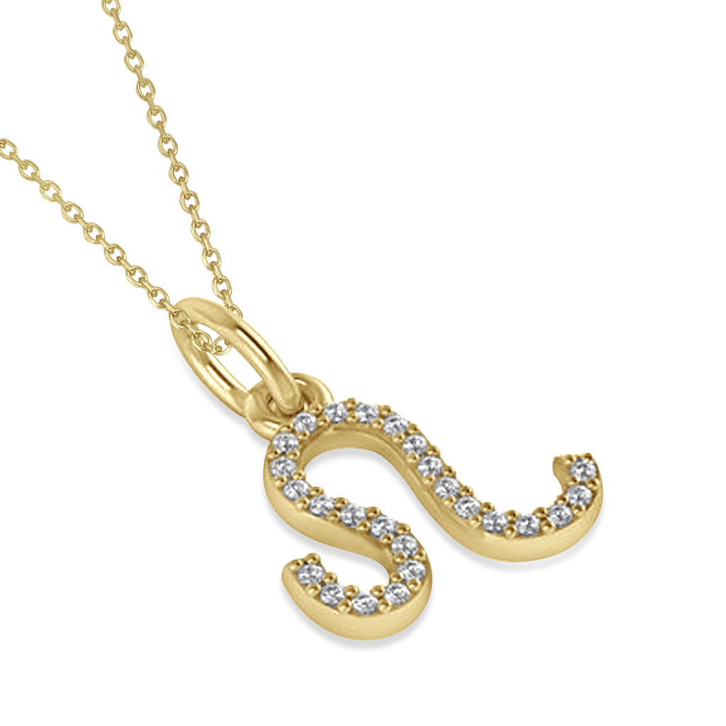 Leo Zodiac Diamond Pendant Necklace 14k Yellow Gold (0.125ct)