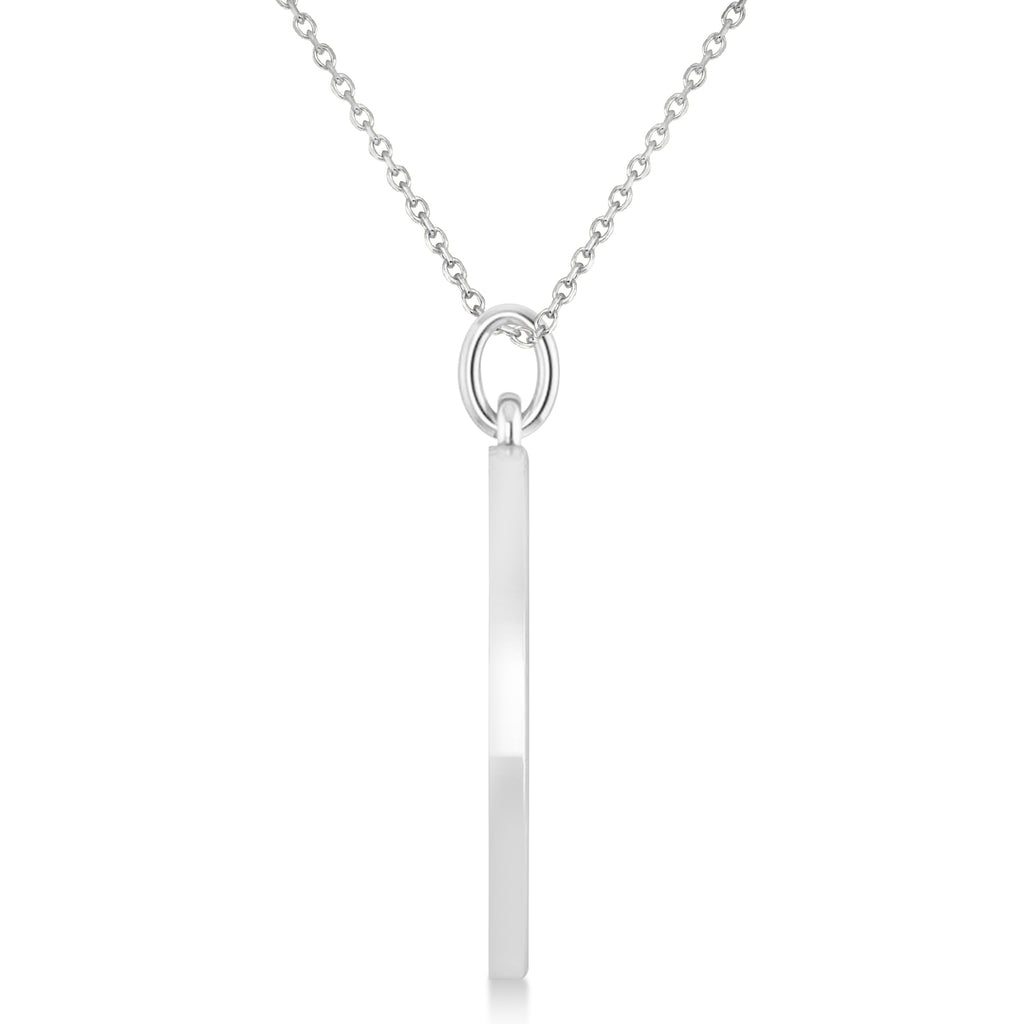 Family Tree of Life Pendant Necklace 14k White Gold