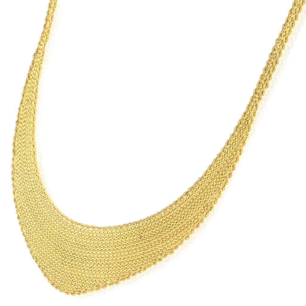 Cleopatra Draping Rope Necklace 14K Yellow Gold
