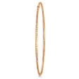 Diamond-Cut Slip On Stackable Bangle Bracelet 14k Rose Gold