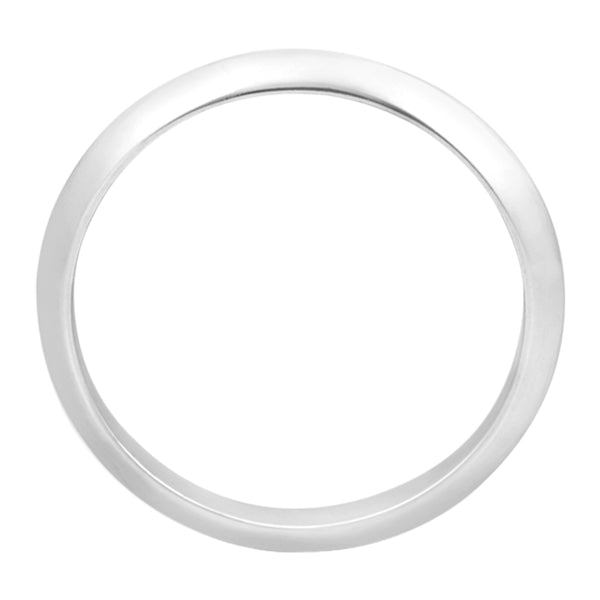 Six-Prong Knife Edge Solitaire Engagment Ring Set 14k White Gold