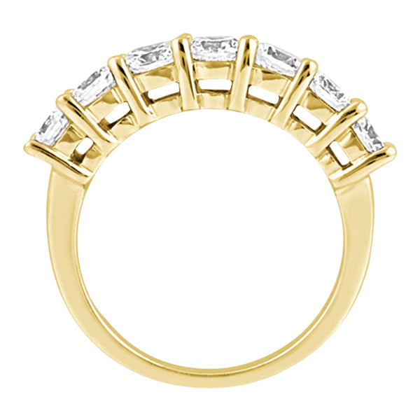 Semi-Eternity Diamond Wedding Band in 14k Yellow Gold (0.35 ctw)