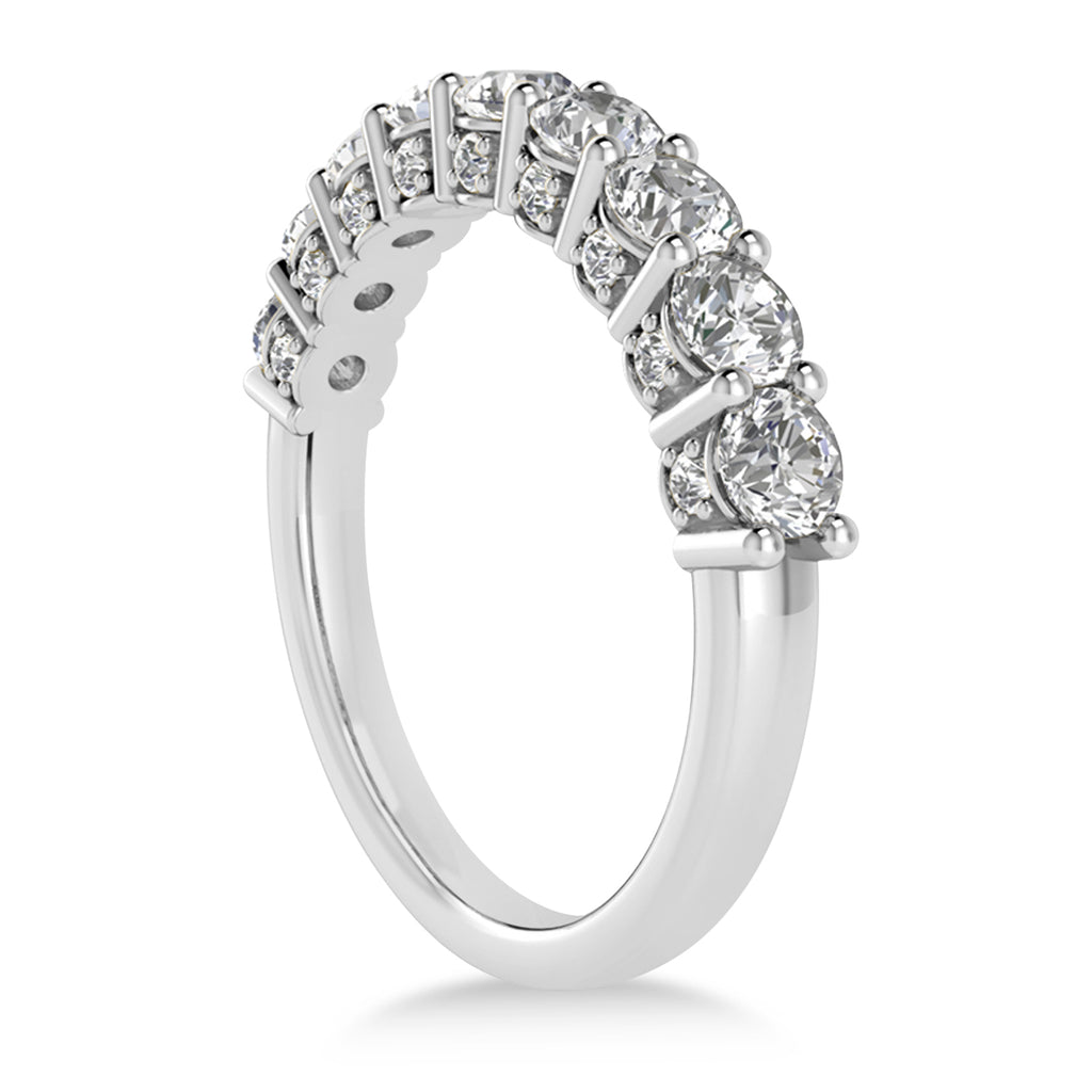 Diamond Prong Set Bridal Set Palladium (2.23ct)