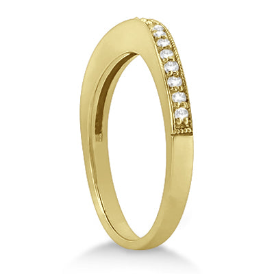 Round Diamond Butterfly Design Bridal Ring Set 14k Yellow Gold (2.21ct)