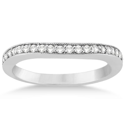 Butterfly Diamond & Pink Sapphire Bridal Set 18k White Gold (0.42ct)
