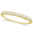 Petite Diamond Wedding Ring Band 18k Yellow Gold (0.20ct)