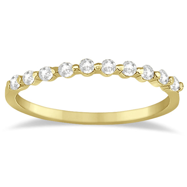 Floral Diamond Halo Engagement Bridal Set 14k Yellow Gold (0.40ct)