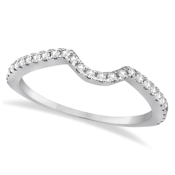 Diamond Halo Split Shank Engagement Bridal Set 14k White Gold (0.67ct)