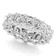 Princess Cut Diamonds Eternity Ring Wedding Band in Platinum (10.57ct)