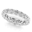 Round Cut Diamonds Eternity Ring Wedding Band in Platinum (3.23ct)