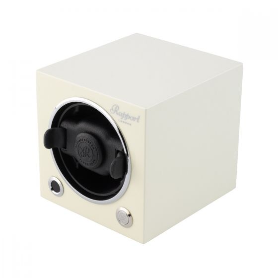 Rapport London Evocube Electric Single Watch Winder Polar White