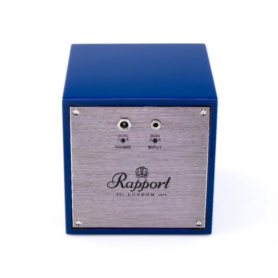 Rapport London Evocube Electric Single Watch Winder Admiral Blue