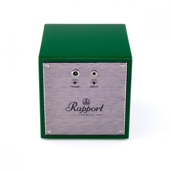 Rapport London Evocube Electric Single Watch Winder Racing Green