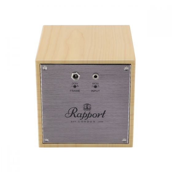Rapport London Evocube Electric Single Watch Winder Maple Wood