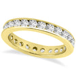 Channel-Set Diamond Eternity Ring Band 14k Yellow Gold (1.50 ct)