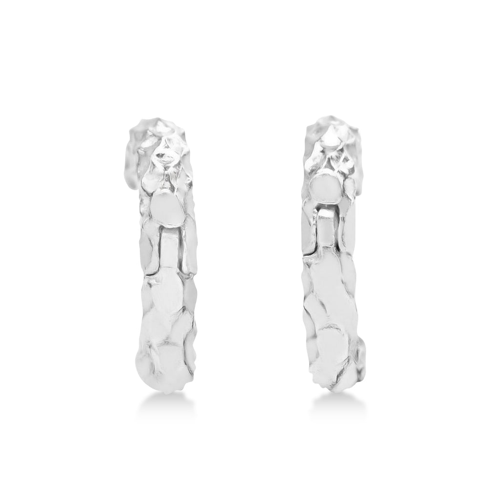 Women's Sterling Silver Hoop Earrings