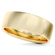 Men's Wedding Ring Low Dome Comfort-Fit in 14k Yellow Gold (6mm)