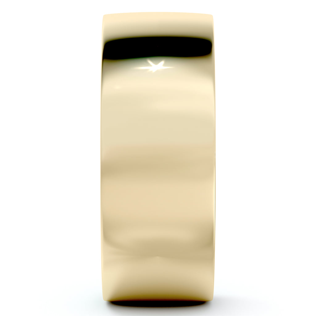 Men's Wedding Band Low Dome Comfort-Fit in 18k Yellow Gold (7 mm)