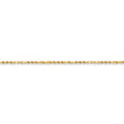 Diamond-cut Milano Rope Chain Necklace in 14k Yellow Gold