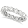 Diamond Eternity Ring Wedding Band 18k White Gold (5.00ct)