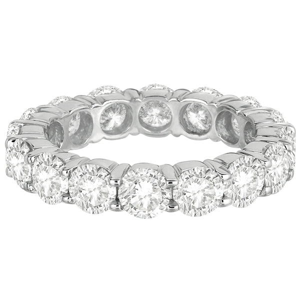 Diamond Eternity Ring Wedding Band 18k White Gold (5.00ct)