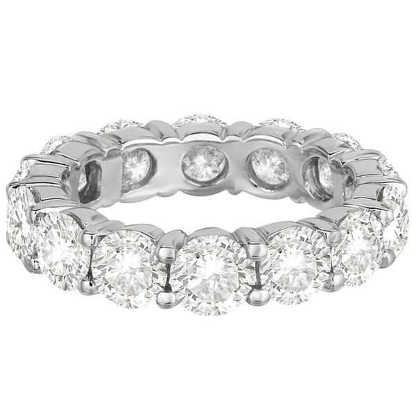 Diamond Eternity Ring Wedding Band 18k White Gold (6.00ct)