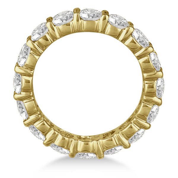Diamond Eternity Ring Wedding Band 18k Yellow Gold (5.00ct)