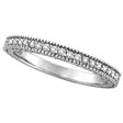 Diamond Wedding Ring Band in 14K White Gold (0.31 ctw)