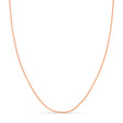 Franco Chain Necklace With Lobster Lock 14k Rose Gold