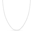 Franco Chain Necklace With Lobster Lock 14k White Gold