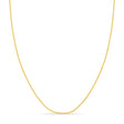 Franco Chain Necklace With Lobster Lock 14k Yellow Gold