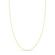 Singapore Chain Necklace With Lobster Lock 14k Yellow Gold