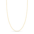 Designer Rolo Chain Necklace 14k Yellow Gold