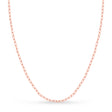 Forzentina Chain Necklace With Lobster Lock 14k Rose Gold
