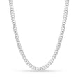 Large Miami Cuban Chain Necklace 14k White Gold