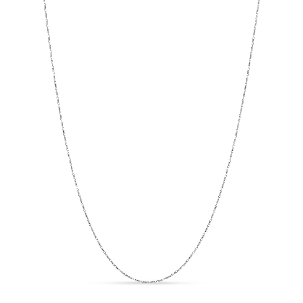 Lumacina Chain Necklace 14k White Gold