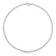 Diamond Link Chain Necklace 14k White Gold (7.00ct)
