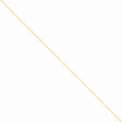 Singapore Chain Necklace in 14k Yellow Gold