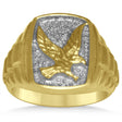 Diamond Animal Fashion Ring in 14k Two Tone Gold (0.05ct)