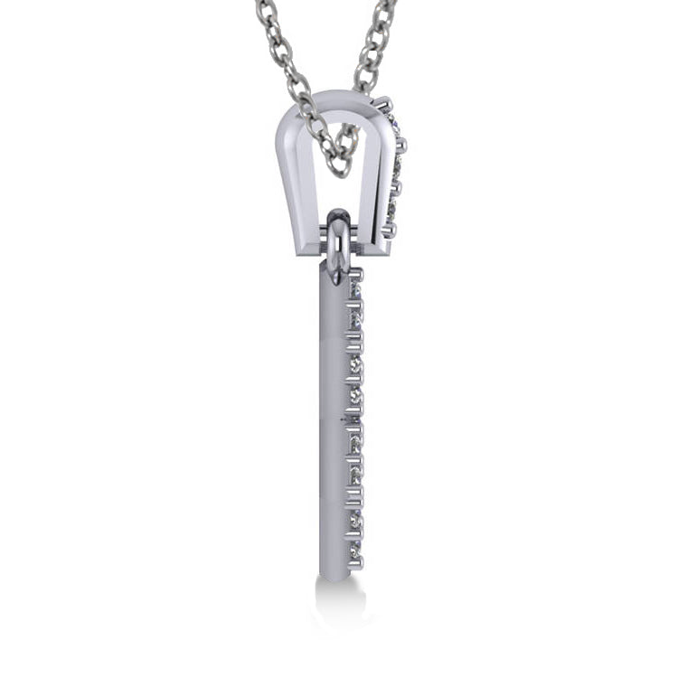 Diamond Jewish Star of David Pendant Necklace 14k White Gold (0.33ct)