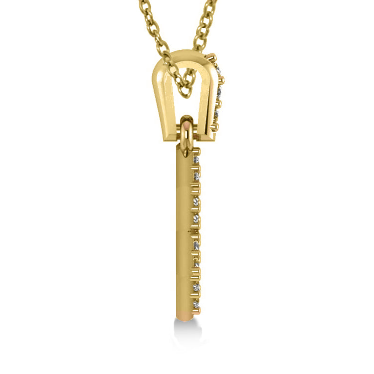 Diamond Jewish Star of David Pendant Necklace 14k Yellow Gold (0.33ct)