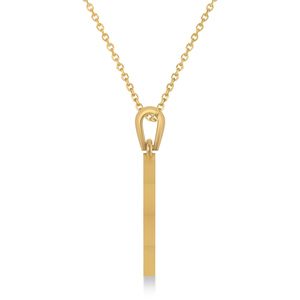 Jewish Star of David Pendant Necklace 14k Yellow Gold