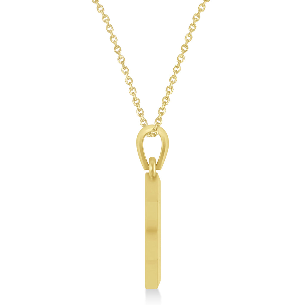 Diamond Jewish Star of David Pendant Necklace 14K Yellow Gold (0.24ct)